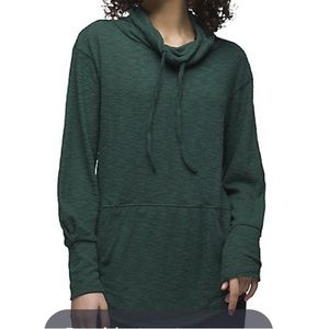 Prana Frieda cowl neck tunic top